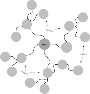 Figure 14. Spider form of hierarchical representations 